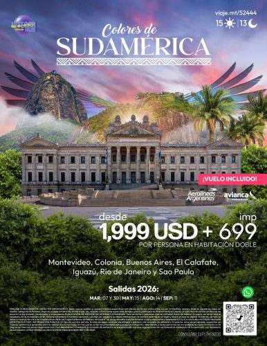 COLORES DE SUDAMÉRICA