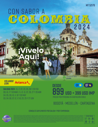CON SABOR A COLOMBIA 2024