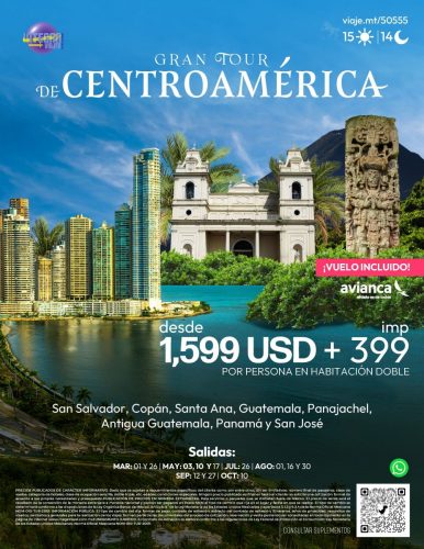 GRAN TOUR DE CENTROAMÉRICA