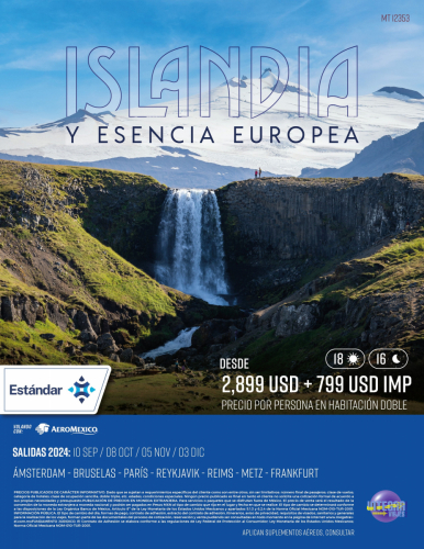 ISLANDIA Y ESENCIA EUROPEA