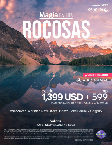 MAGIA EN LAS ROCOSAS CANADÁ