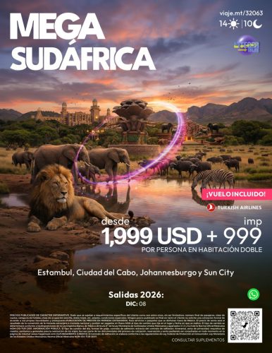 MEGA SUDÁFRICA 2026