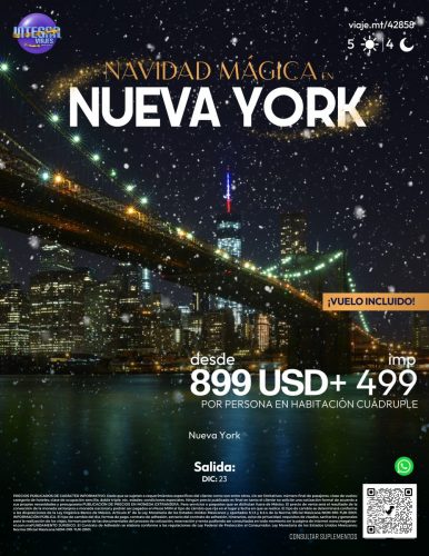 NAVIDAD MÁGICA EN NUEVA YORK