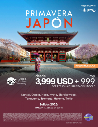 PRIMAVERA EN JAPÓN