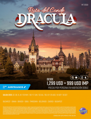 RUTA DEL CONDE DRÁCULA