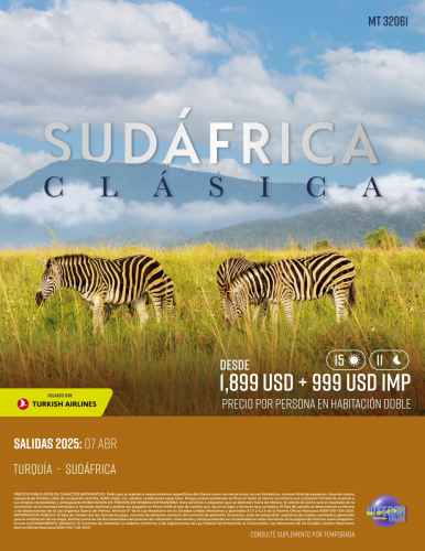 SUDÁFRICA CLÁSICA ABR2025