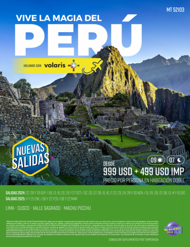 VIVE LA MAGIA DEL PERÚ